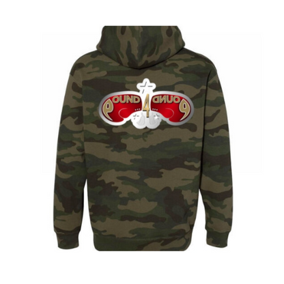 Pound 4 Pound Camoflauge Hooded Sweatshirt